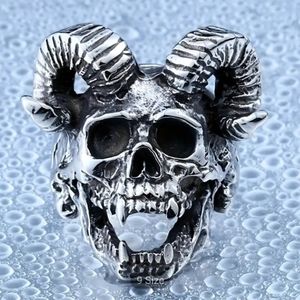 Men's skull ring